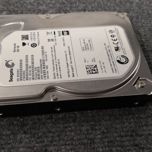 Seagate ST500DM002 500GB 7.2K 3.5" SATA HDD – Barracuda Drive KC48 - Picture 6 of 7
